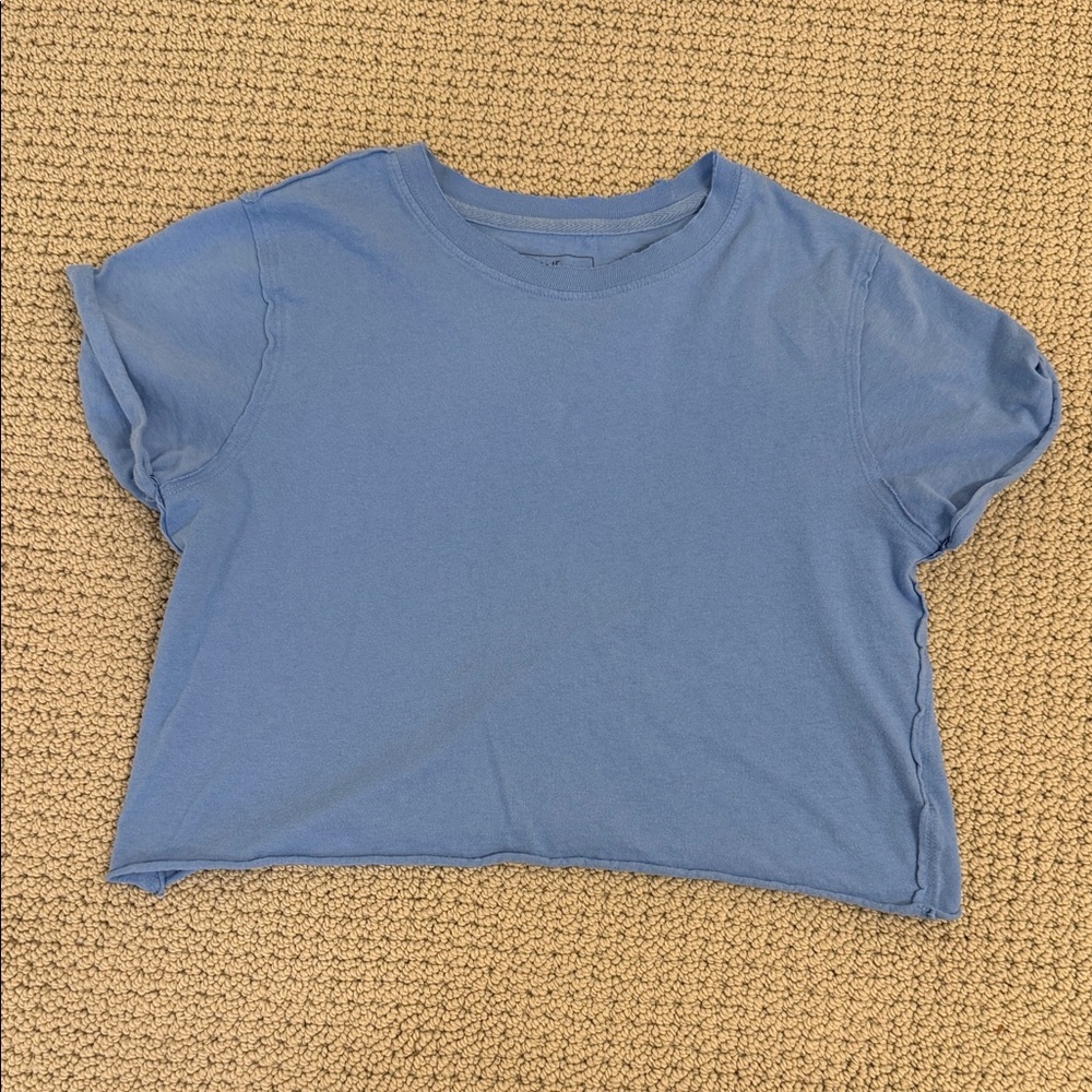 Free People Blue T-Shirt